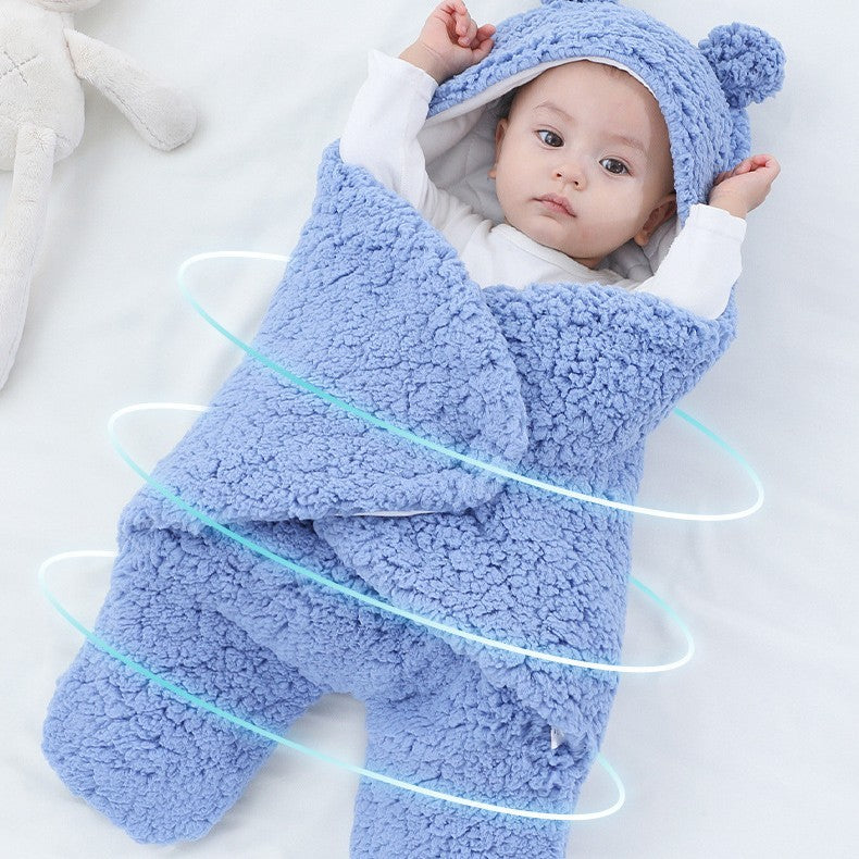Anti-Startle Baby Swaddle Blanket – Soft Wrap for Better Sleep