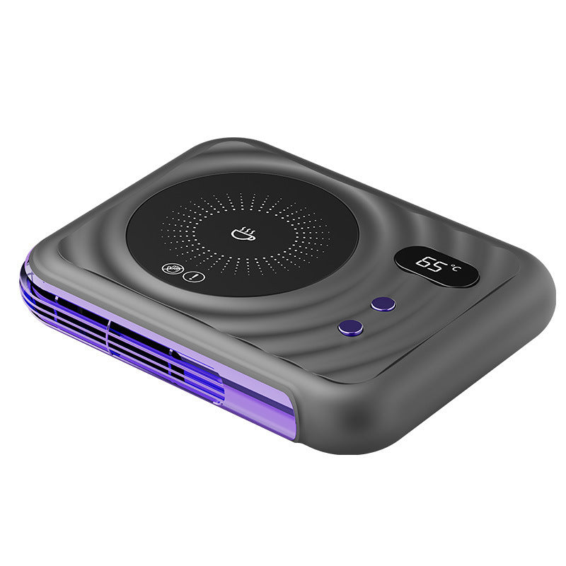 2-in-1 Desk Heater & Mug Warmer – Stay Warm & Keep Drinks Hot