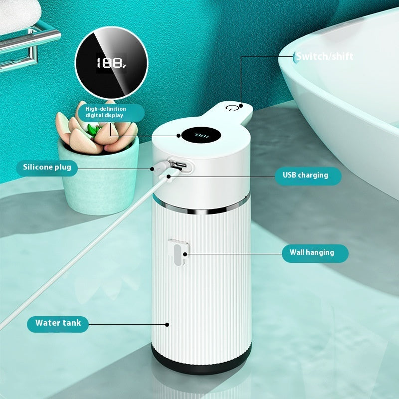 Touchless Automatic Foaming Soap Dispenser – Motion Sensor Hand Washing Device