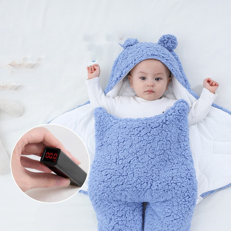 Anti-Startle Baby Swaddle Blanket – Soft Wrap for Better Sleep