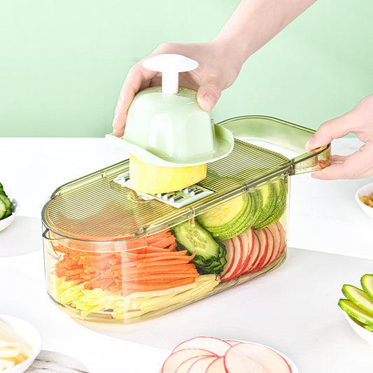 Multi-Blade Vegetable Cutter & Chopper – Slice, Dice, Done