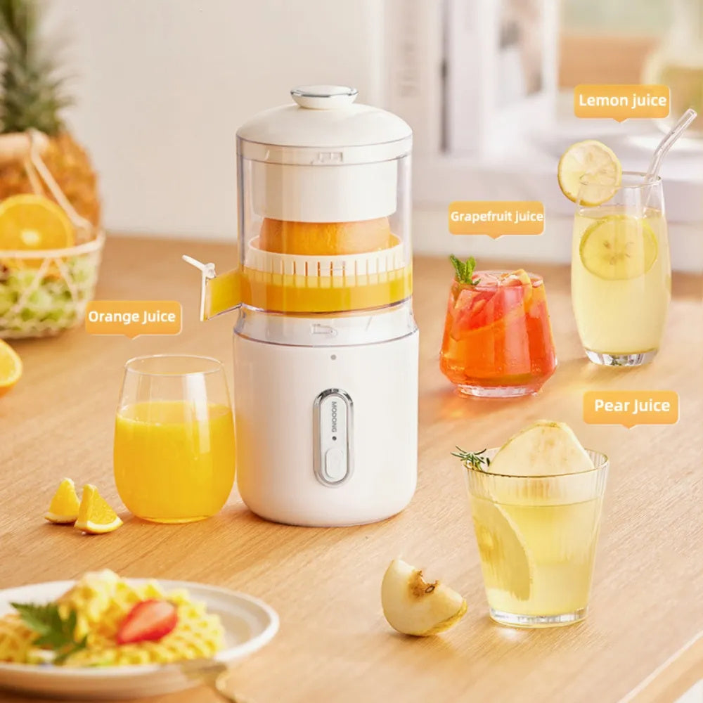 Portable Steel Electric Juicer – Fresh Juice in Seconds